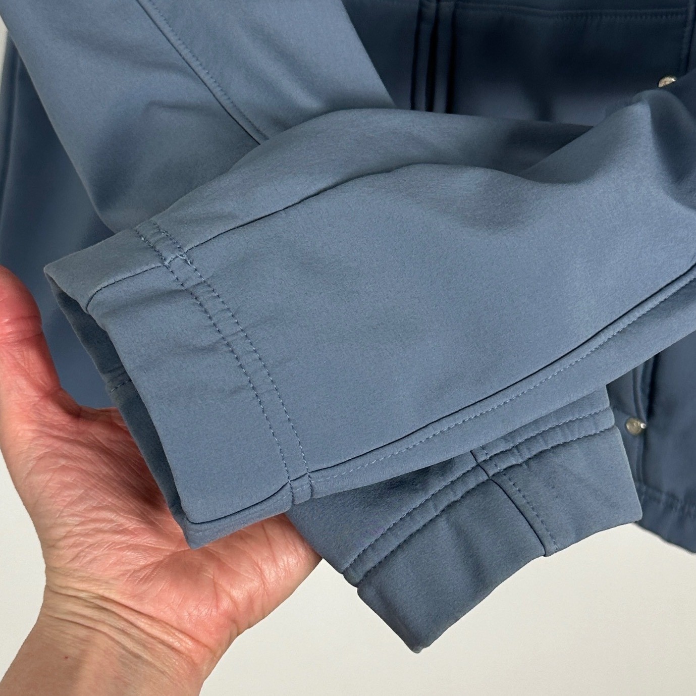 Ariat Blue Full Zip Soft Shell Jacket Womens Size… - image 6