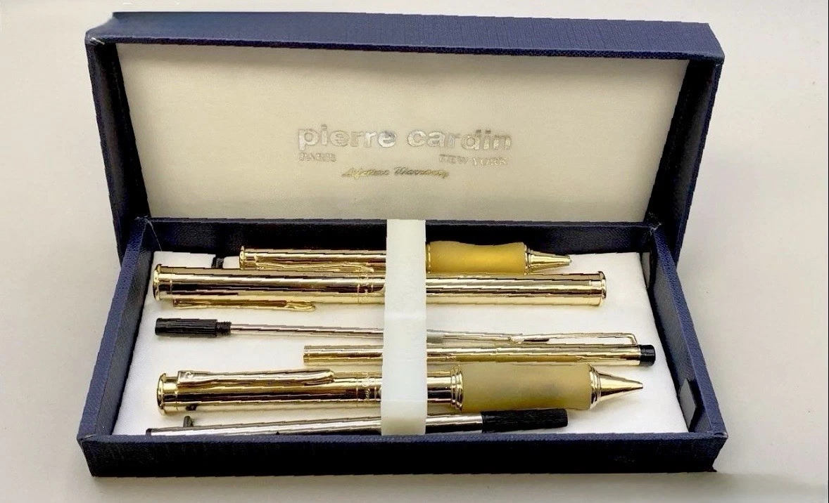 Pierre Cardin Gold Collectible Pen & Writing Instrument Sets for
