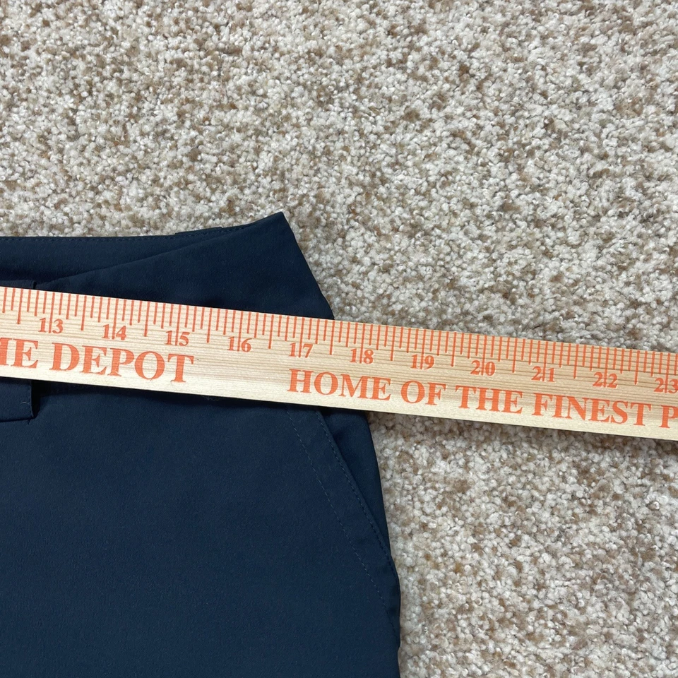 Nike Golf Women's Black Dri-FIT Skort Size 10 Stretch Zip Back Lightweight - Image 2 of 4