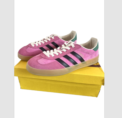 adidas gazelle silver green womens Gucci x Adidas Gazelle Sneakers main image 1