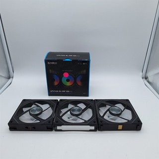 Lian Li UNI FAN SL INFINITY 120 RGB 3 Pack Black [UF SLIN120 3B] READ