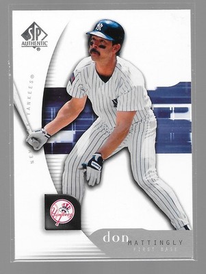 2005 Upper Deck SP Collection - Sp Authentic Don Mattingly #33