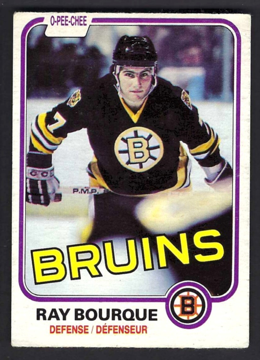 1981-82 O-Pee-Chee #1 Ray Bourque EX