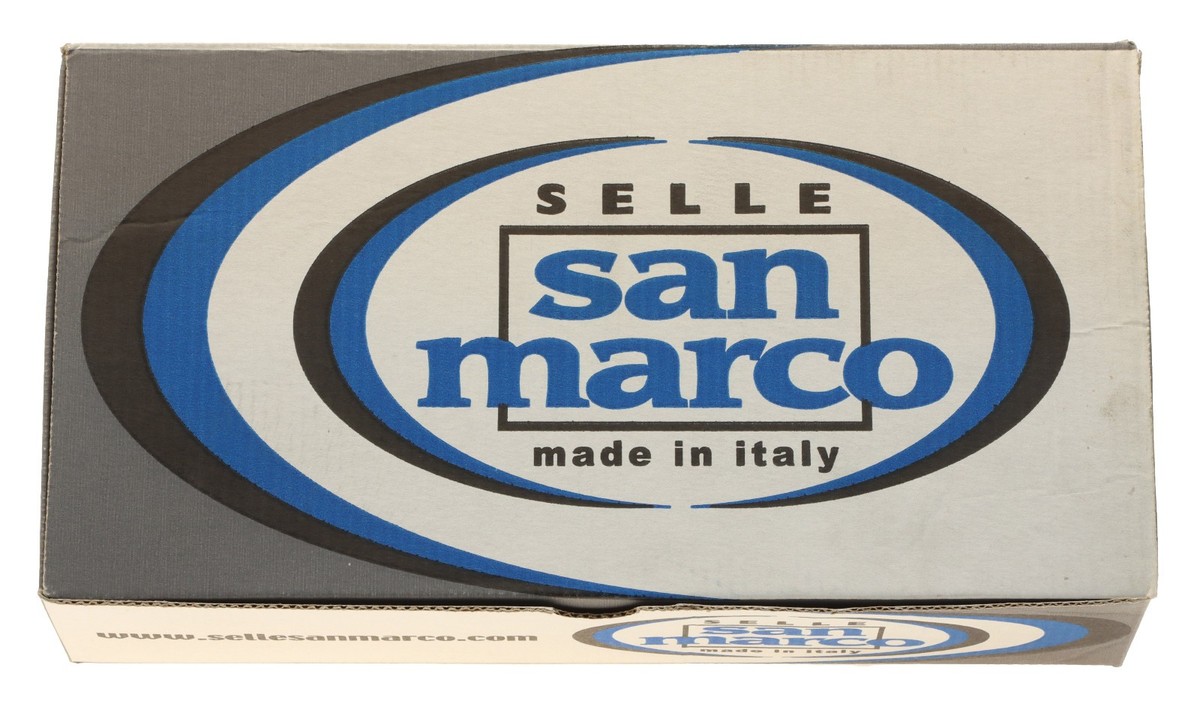 Selle San Marco Azoto Racing Saddle MT Gel Chromoly Rails Black