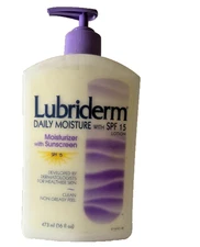 Lubriderm Daily Moisture with SPF 15 Lotion for Normal to dry Skin  16 fl. oz