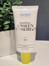 Supergoop Glowscreen Physical Mineral Sunscreen SPF 40 - 1.7oz SEALED exp8/28