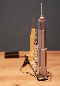 LEGO Architecture 21028 New York City 2016 *** with LED + original packaging
