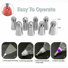 Pinza Per Decorare Torte - Acciaio Inox, Multiuso Per Zucchero, Formaggio, Decorazioni Dolci E Salate - Foto 9