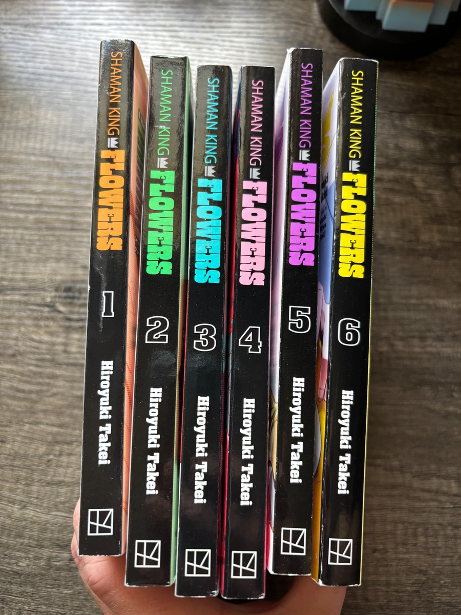 Shaman King Flowers Manga Full Set 1-6 English | eBay