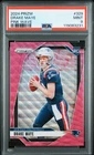 2024 PANINI PRIZM PINK WAVE #329 DRAKE MAYE ROOKIE RC PSA 9