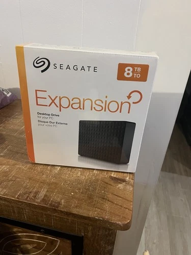 Seagate Expansion (STEB8000100) 8 TB USB 3.0 External Hard Drive HDD #SRD0NF2
