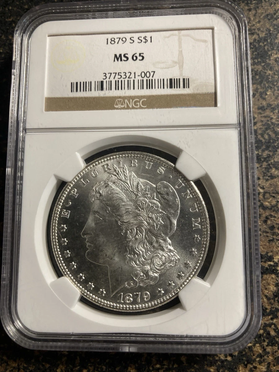 1879 Year Grade MS 65 Morgan Dollars (1878-1921) for sale | eBay