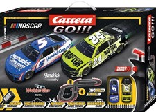 Carrera GO NASCAR Watkins Glen Duel - Chevy Camaro NextGen ZL1 1/43 Slot Car Set