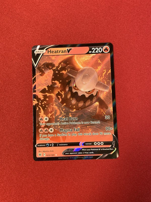 heatran v pokemon card value Amazon.com: Heatran V - 165/189 - Full Art Ultra Rare - Sword & Shield main image 0