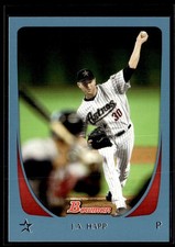 2011 Bowman Blue J.A. Happ /500 Houston Astros #140