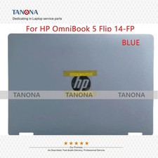 New For HP OmniBook 5 Flip 14-FP LCD Rear Lid Top Case Back Cover A Shell BLUE