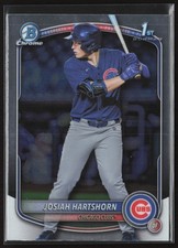 2025 Bowman Draft Josiah Hartshorn Chrome Chicago Cubs #BDC-21 1st Prospect