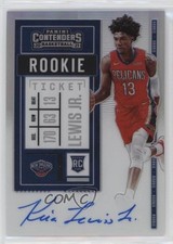 2020 Contenders Rookie Ticket Variation Premium Edition Kira Lewis Jr Auto 1e4z