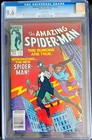 The Amazing Spider-Man #252 CGC 9.6 Newsstand Variant 1984 1st Black Costume MCU