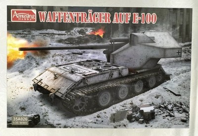 AMUSING HOBBY Plastik Modell 35a026 AUF E-100 gebraucht