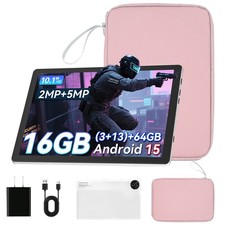 Tablet, 10 Inch Android 15 Tablets, 20GB RAM 64GB ROM TF 1TB with Octa-Core