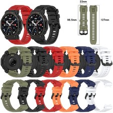 Silicone Watch Strap Wrist Band Bracelet Accessories for Amazfit T-Rex3 PRO 48MM