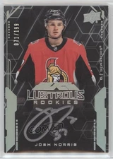 2020-21 SPx UD Black Lustrous Rookie Signatures /199 Tier 2 Josh Norris Auto RC