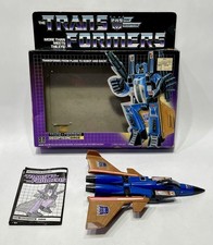 Vintage 1985 Transformers Decepticion Dirge with Original Box  Directions