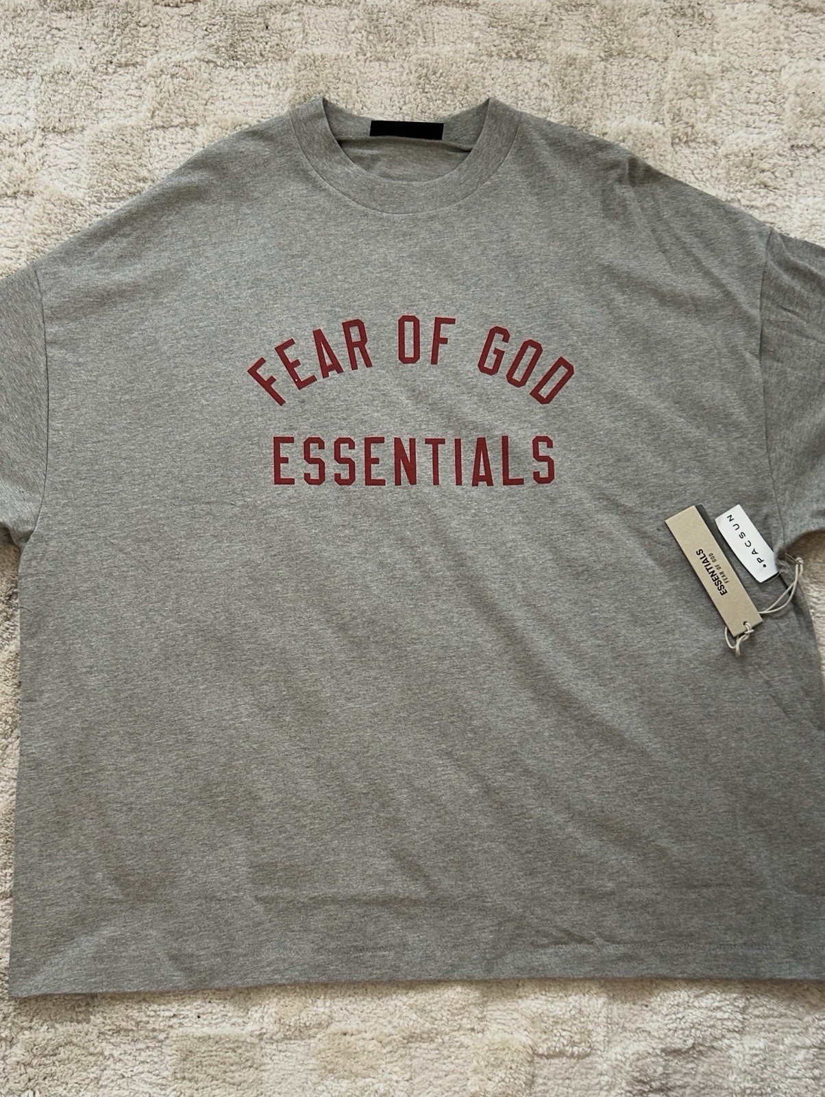 Fear Of God ESSENTIALS Jersey Tee—BRAND NEW WITH TAGS—Super oversized Size Large