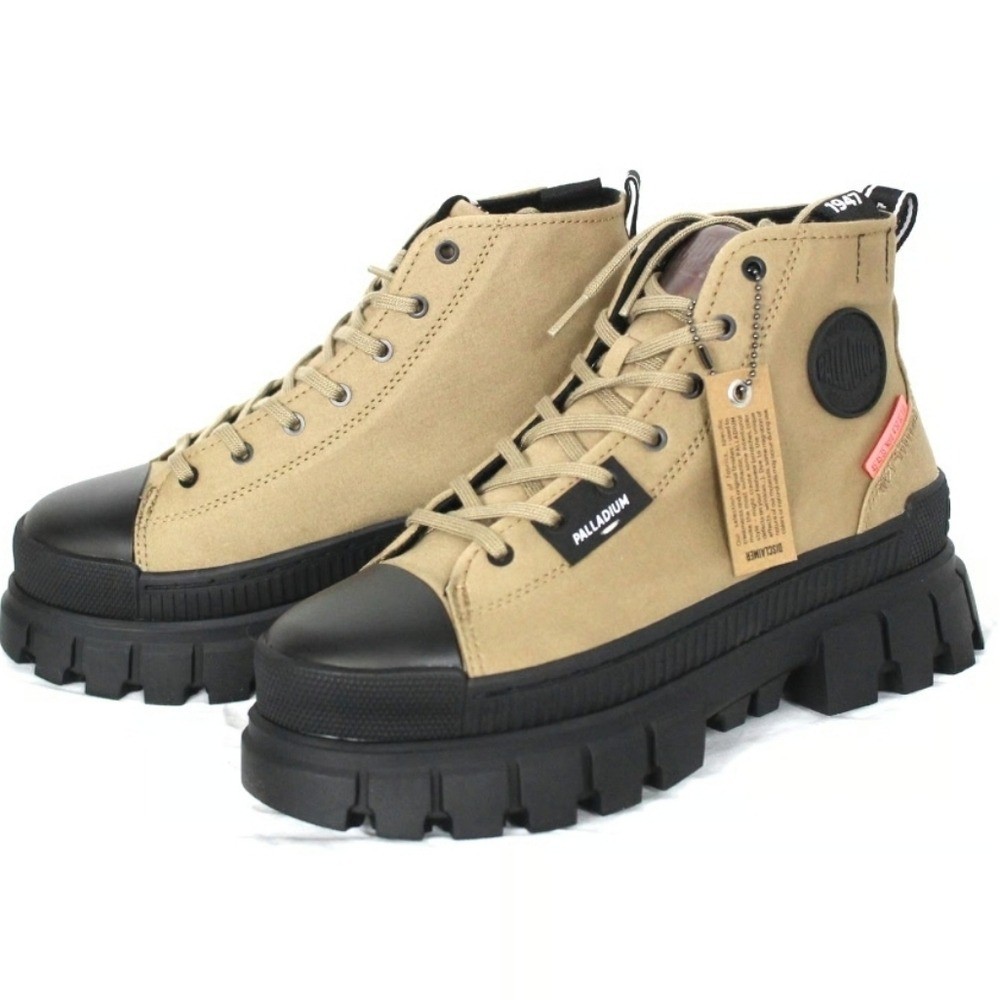 Palladium Boots Revolt Hi Tx Boot Sneaker Platform Stompers -Size 6