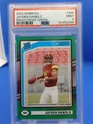 2024 Panini Donruss - Rated Rookie Jayden Daniels #389 Press Proof Green (RC)