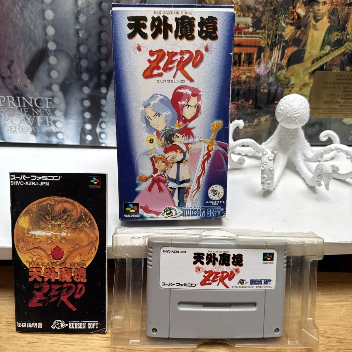 KACHOU SHIMA KOUSAKU Super - NEW SAVE BATTERY - Super Famicom SFC JP