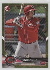 2018 Bowman Prospects Camo Gavin LaValley #BP119 4l3