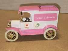 Ertl 1913 Model T Ford Bank, Canadian Province Series, British Columbia, 9216
