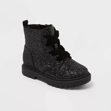Cat  Jack Toddler Girls' Khloe Ankle Boots Round Toe