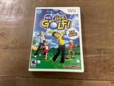 We Love Golf (Nintendo Wii, 2008) With Manual and Tested/Working