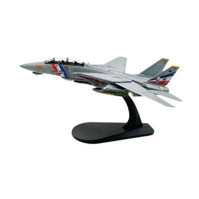 1:100 F14D Flugzeugmodell mit Aufsteller Flugzeug Spielzeug