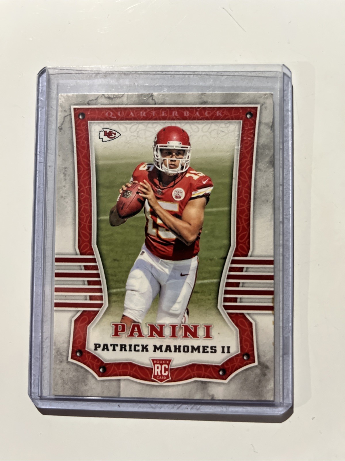2017 Panini Football #104 Patrick Mahomes II (RC)