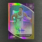 2020 Panini Absolute Tyrese Haliburton RC Auto Yellow Foil Kings#Z