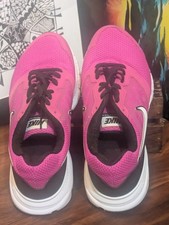 Nike Downshifter 6 Fucsia Flash Mujer Rosa Malla Cordones Zapatilla 684765-502