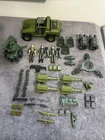 Vtg 1982 Gijoe Straight Arm Figures And Parts Lot. Toywhispers Pc Collection