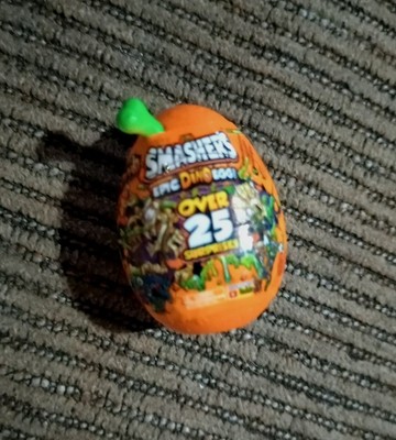 Smashers Epic Dino Orange Toy Egg 1  1/2'' ~New~ Not Opened