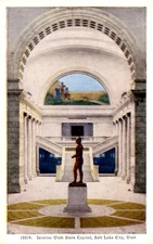 Utah State Capitol, Salt Lake City, Carpenter Paper Co., Massasoit, Postcard