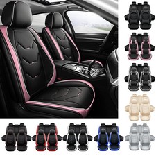Leather Seat Covers For Mazda 2 3 6 Cx-5 Full Set Front Rear Cushion Protector Leather Seat Covers For Mazda 2 3 6 Cx-5 Full Set Front Rear Cushion Protector