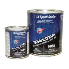 Transtar Autobody Products 6084 1K Speed Sealer, 1 qt Round Can, Light Gray, Low