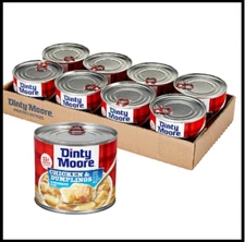 (8 Pack) Dinty Moore White Chicken & Dumplings, Hearty Meals, 20 Ounce