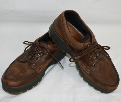 ECCO Mens Track 25 Low Gore Tex Bison Colorway Leather Shoes Boots Size EU 41 C