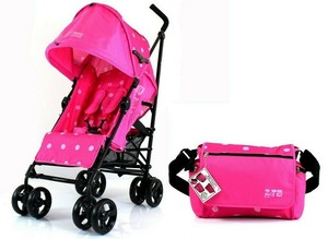 cheap pink pushchair
