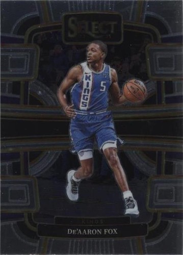 2023-24 Panini Select Bronze Checker #49 De'Aaron Fox Sacramento