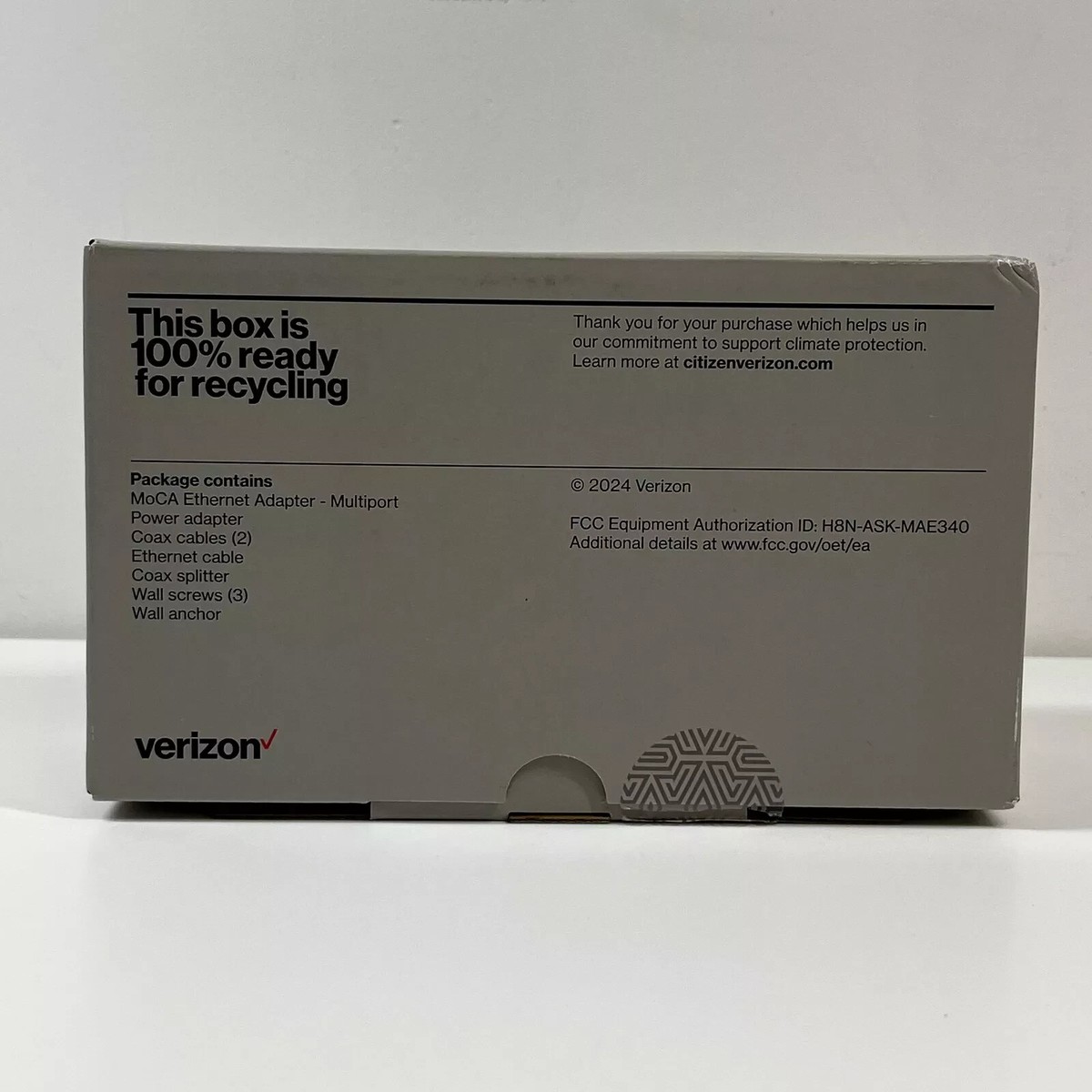 Verizon MoCA Ethernet Adapter. Brand new! 840151200061| eBay